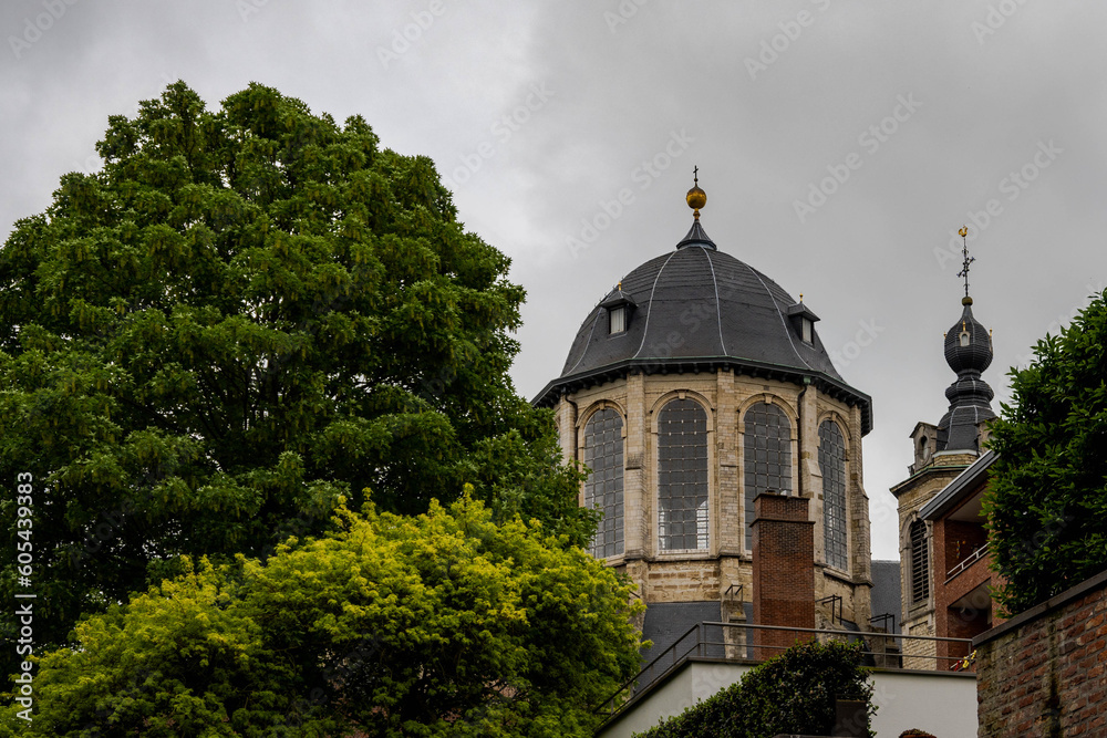The cupola of Basilica of Our Lady of Hanswijk in Mechelen, Belgium