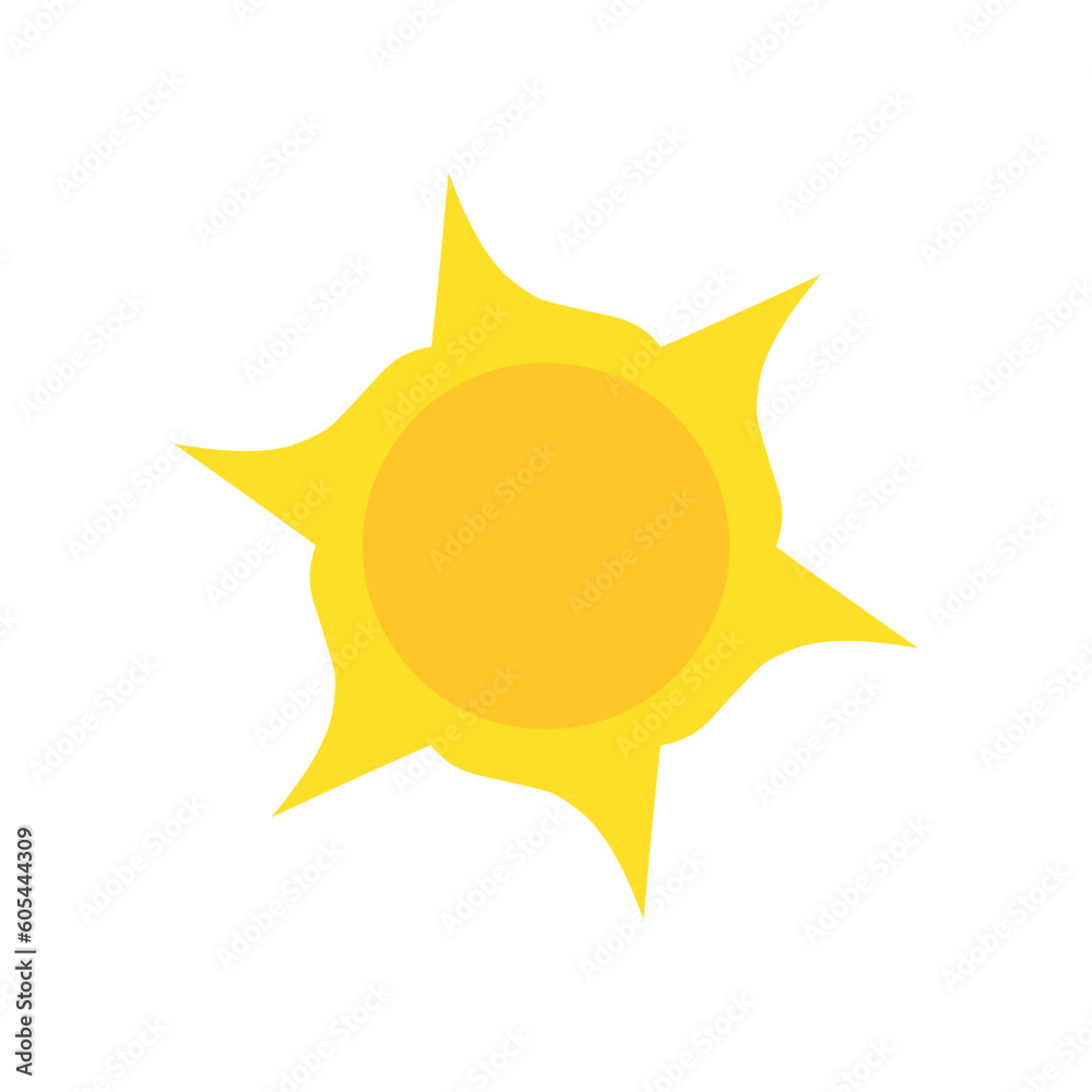 Sun Yellow Vector Sun Yellow Vector