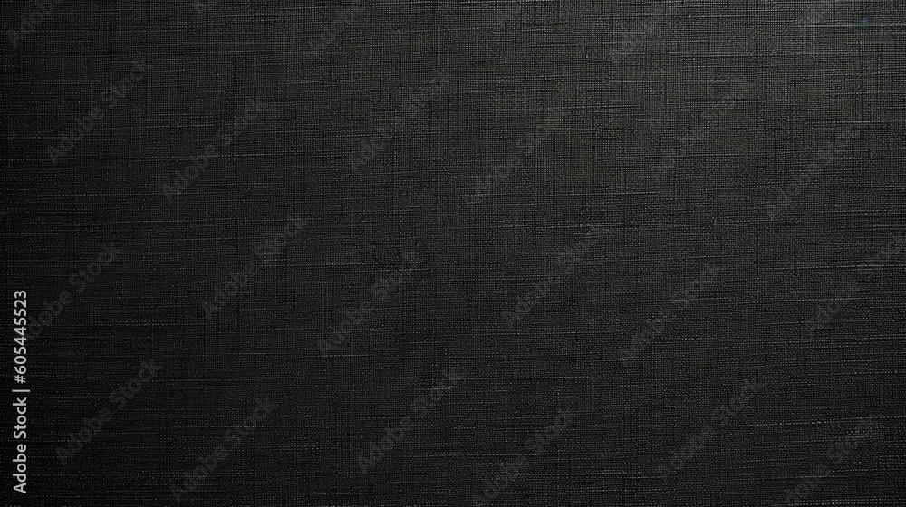 Black Linen Paper Fabric Texture Background - Textile Material - Generative AI Black Linen Paper Fabric Texture Background - Textile Material - Generative AI