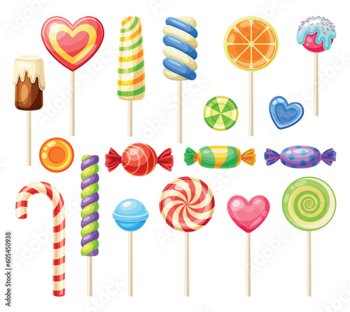 Set of candies