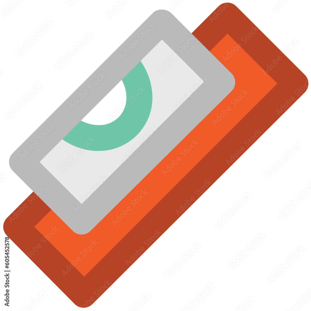 Construction crane lifter, a heavy machinery icon in bold line design 