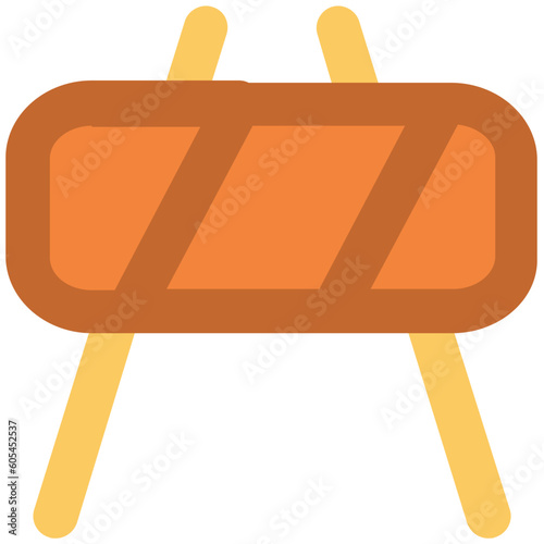 Gimlet machine bold line icon design 