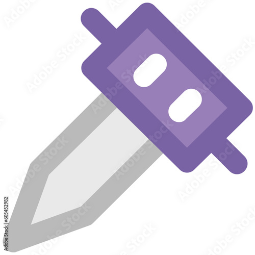 Gimlet machine bold line icon 