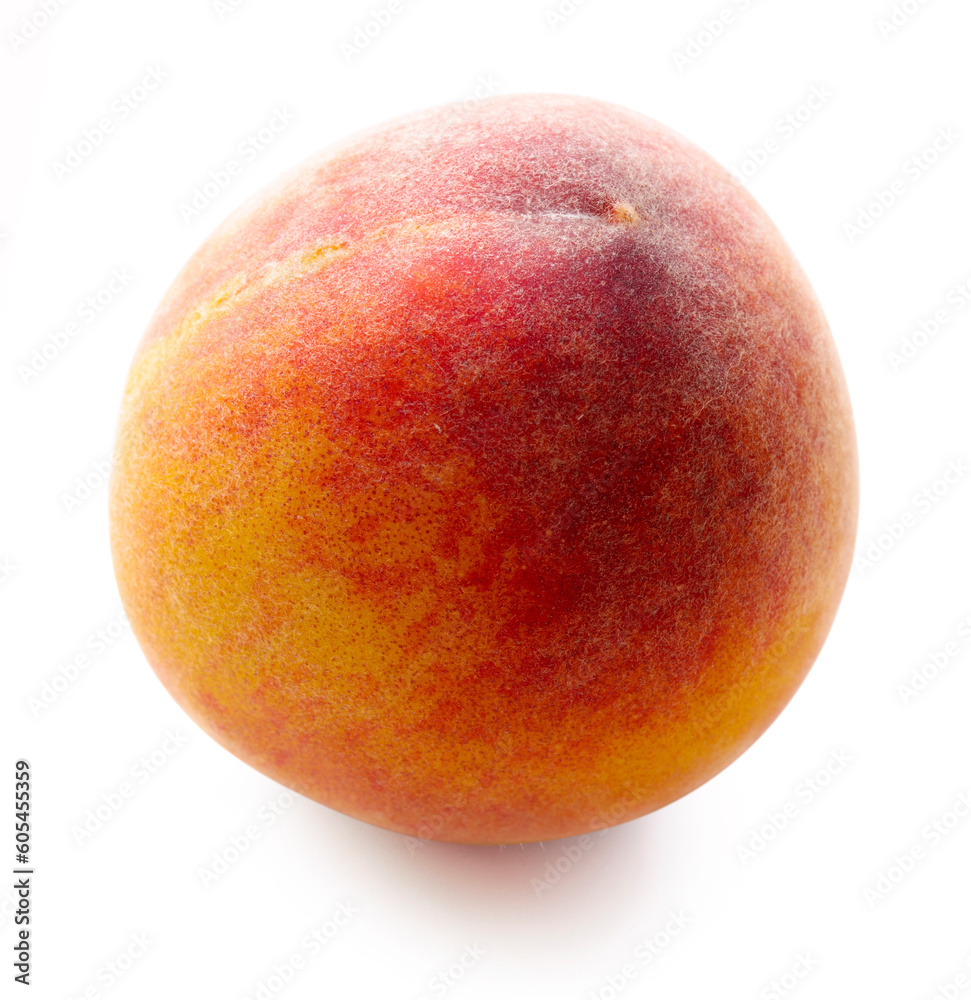 Fresh peach fruit isolated on white background with clipping path. Fresh peach fruit isolated on white background with clipping path.