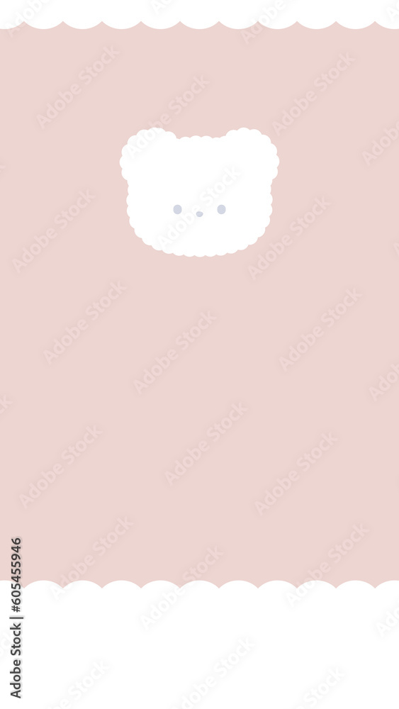 16:9ふわふわしろくまちゃんの大きなお顔壁紙♪ 16:9ふわふわしろくまちゃんの大きなお顔壁紙♪