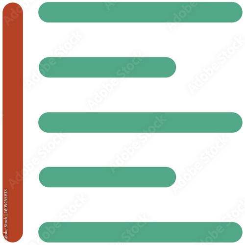 An icon of geometrical design bold line design 