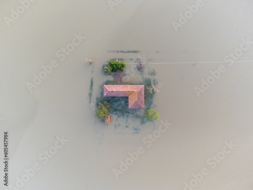 Flood in Emilia Romagna Italy