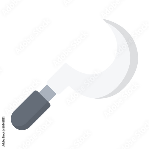 Sickle Flat Icon