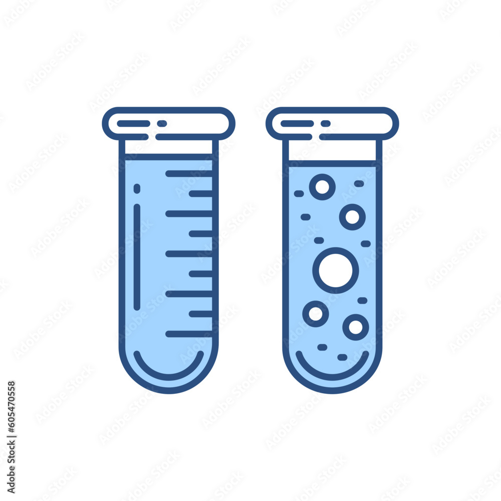Test Tube related vector line icon. Isolated on white background. Vector illustration. Editable stroke Test Tube related vector line icon. Isolated on white background. Vector illustration. Editable stroke