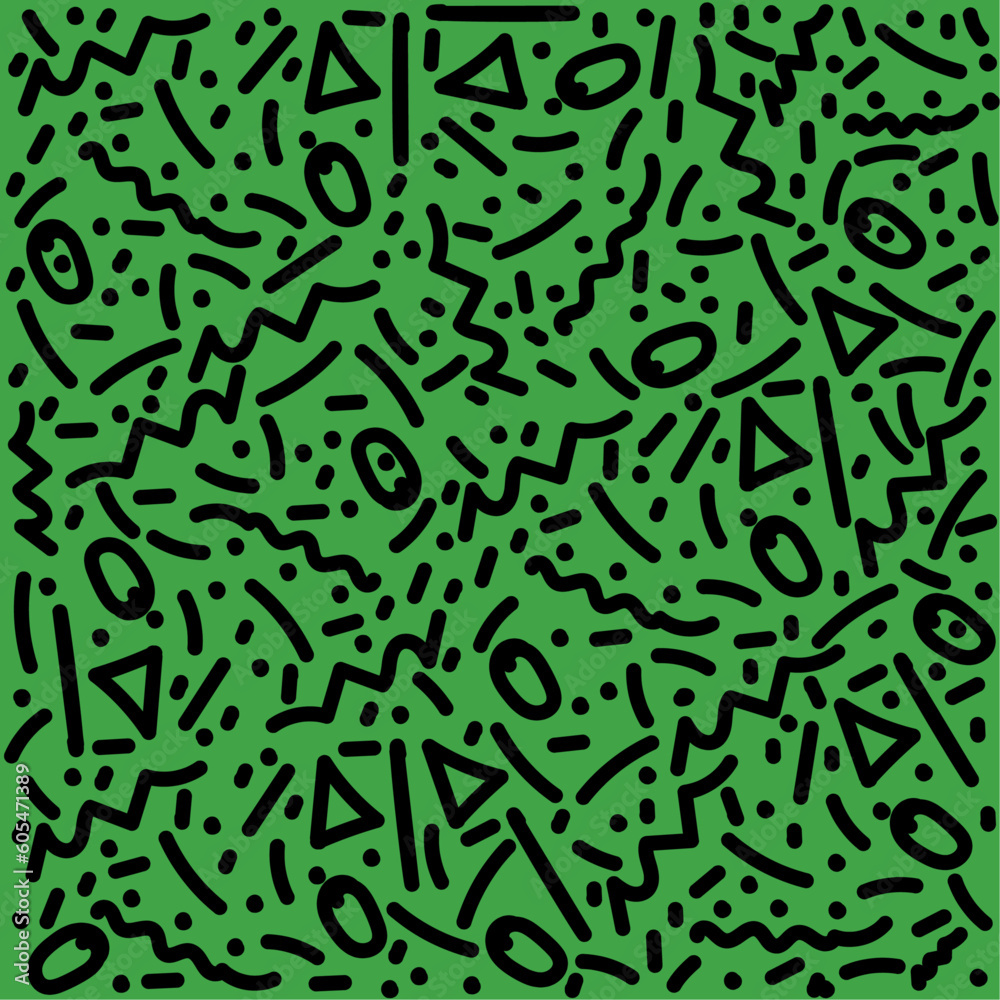 texture, background, black shapes on a green background, screensaver, abstraction, textile, print texture, background, black shapes on a green background, screensaver, abstraction, textile, print