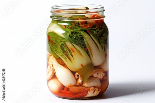 Kimchi is a traditional Korean banchan consisting Food Photography