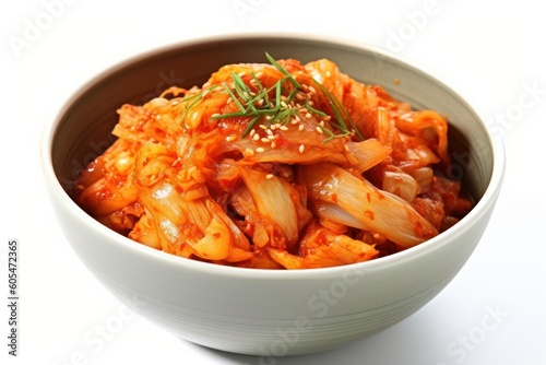 Kimchi is a traditional Korean banchan consisting Food Photography