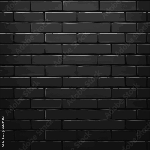 Vector texture of part of a gray brick wall