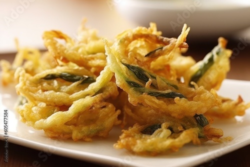 Twigim is the Korean version of the more well known Japanese tempura Food photography photo