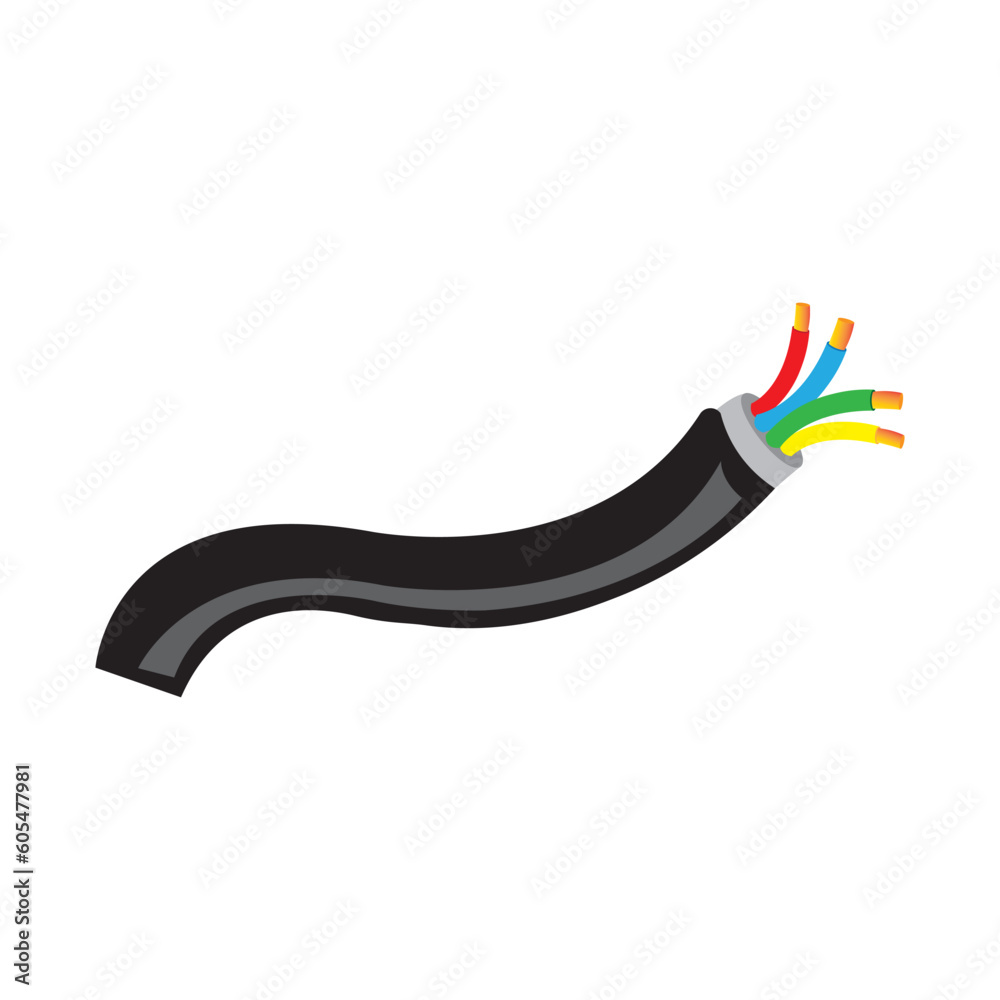 cable icon vector design template cable icon vector design template