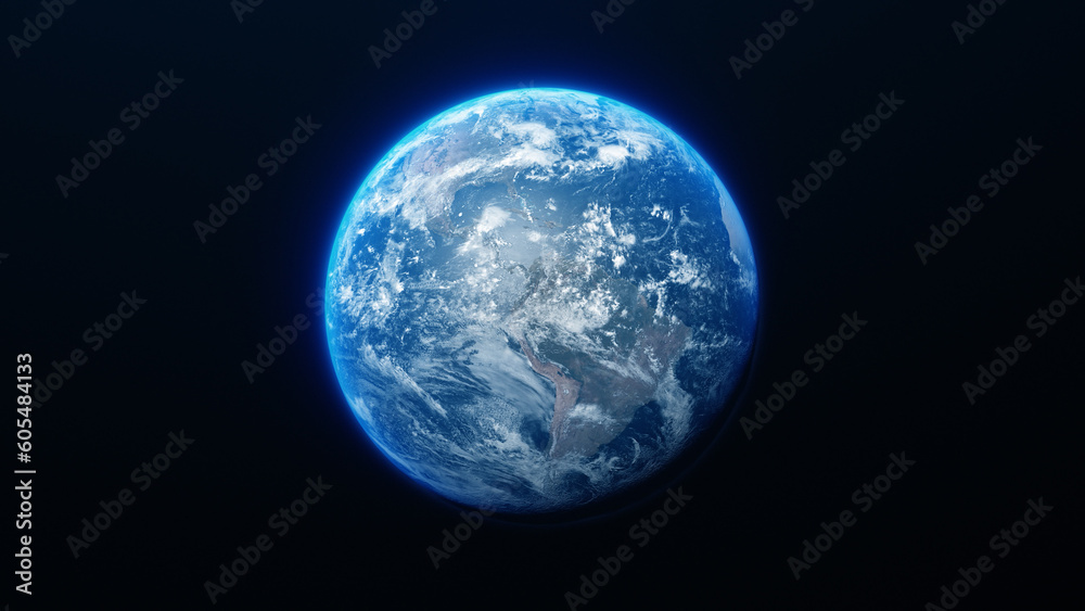 Planet Earth from outer space. Planet Earth from outer space.