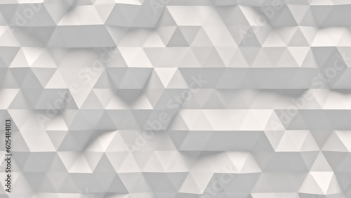 Abstract low poly surface background. Polygonal plane