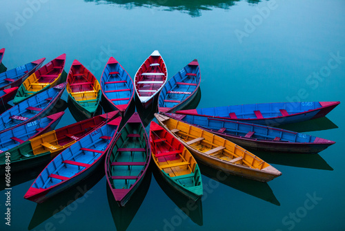 Fototapeta Naklejka Na Ścianę i Meble -  Phokara Boats