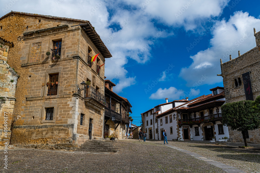 Historic town, Santillana del Mar, Cantabria, Spain, Europe Historic town, Santillana del Mar, Cantabria, Spain, Europe