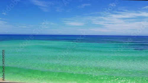 blue sky and sea