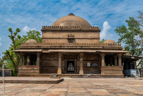 Dai Halima Sultani Mosque, Ahmedabad, Gujarat, India, Asia photo