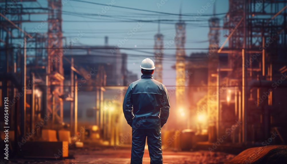 electrical engineer at construction site electrical engineer at construction site