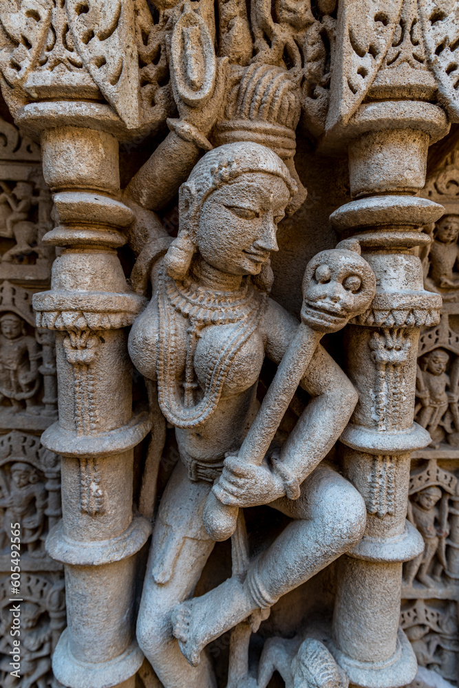 Rani Ki Vav, The Queen's Stepwell, UNESCO World Heritage Site, Patan, Gujarat, India, Asia Rani Ki Vav, The Queen's Stepwell, UNESCO World Heritage Site, Patan, Gujarat, India, Asia