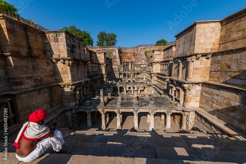 Rani Ki Vav, The Queen's Stepwell, UNESCO World Heritage Site, Patan, Gujarat, India, Asia photo