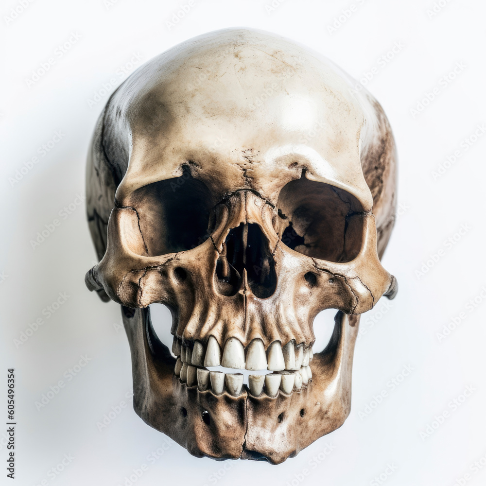 Obraz premium a skull of a human