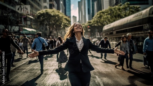 City Success Story: Portraying the Confident Professional on Avenida Paulista, generative ai