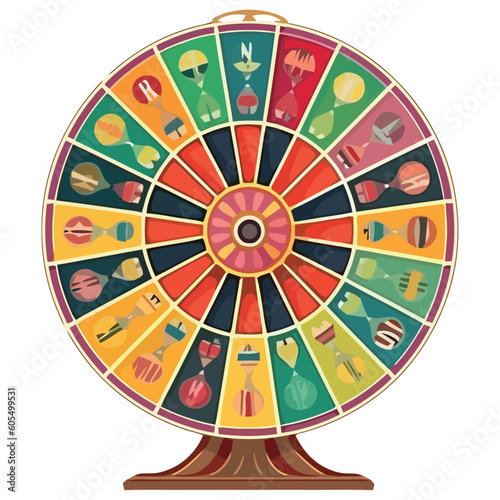 Spinning roulette wheel brings jackpot and excitement