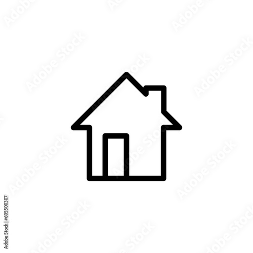Home icon, vector illustration. home icon illustration isolated on white background.eps