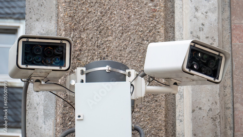 Multiple Surveillance Cameras for Video Monitoring