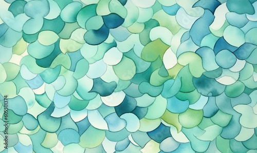 pearl aqua color pattern