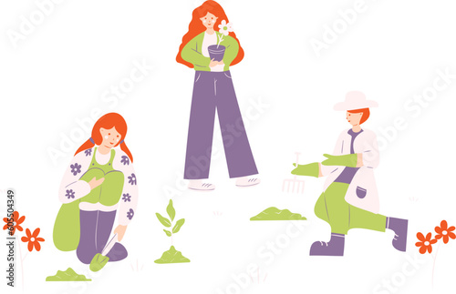 Gardening Illustration