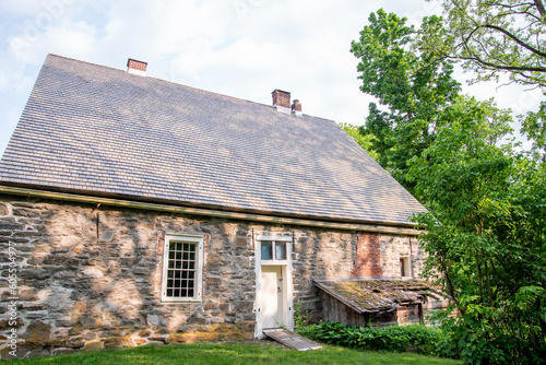 A view of the  Jean Hasbrouck  house
