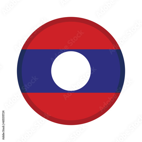Laos Circle Flag Free Download Laos Circle Flag - GFXLoad