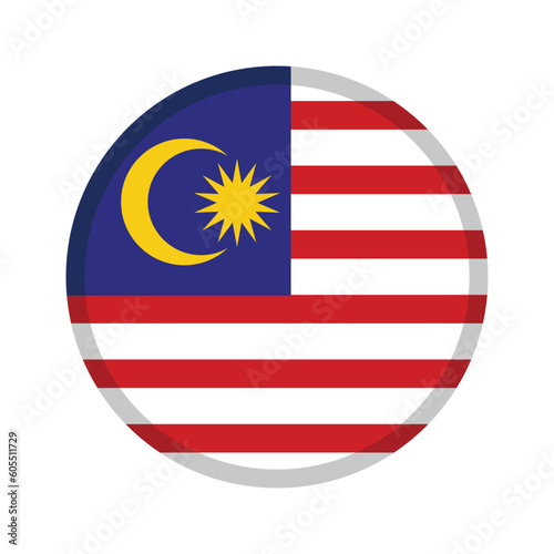 Free Download Malaysia Circle Flag - GFXLoad