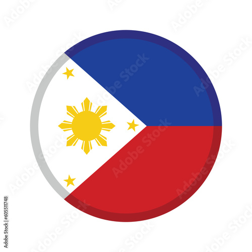 Philipines Circle Flag