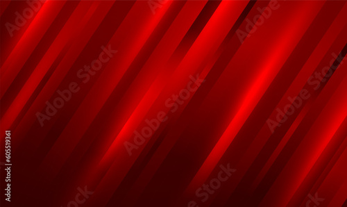 Futuristic Red diagonal stripe light on dark abstract background with copy space. Abstract Red stripe background. Memphis style for fashion. Modern technology banner ideas.Premium design. Vector EPS10