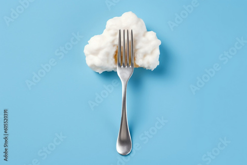 Cloudy Fork  A Minimalistic Representation of Diet  Knowledge  and Cloud Storage Services  generative AI