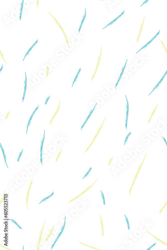 Print Stroke Brush illustration Vector Seamless Pattern On White Background Wallpaper 