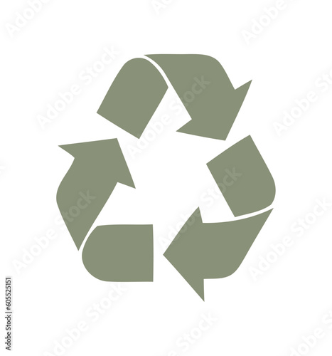 Recycling symbol environmental conservation