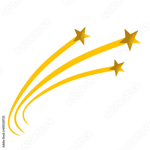 Golden Shooting Star 