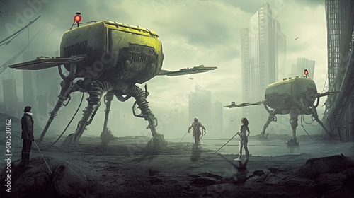 Astronaut Discovers Spaceship on Alien Planet