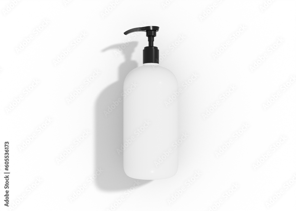 Shampoo and lotion bottle mockup Shampoo and lotion bottle mockup