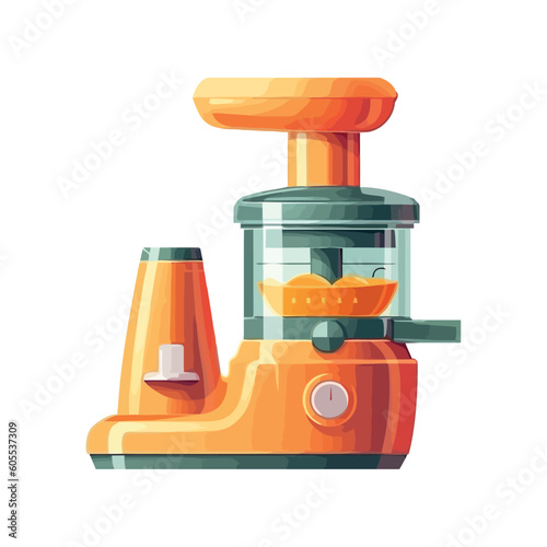 organic beverage in a juicer design