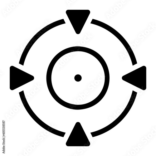 target glyph icon