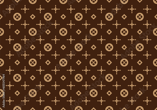 seamless pattern with shape background