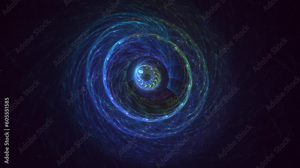 3D rendering abstract round light background 3D rendering abstract round light background